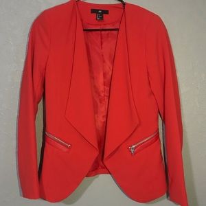 H&M Red Women’s Blazer Size 6